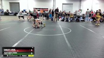 60 lbs Round 1 (8 Team) - Oakley Leese, Mayfield Mat Academy vs Matthew Zubia, Xtreme Team