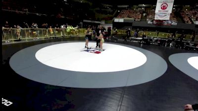 120 lbs Semis - Noemi Cordero, Poway High School Wrestling vs Jeannette Healy, Peninsula Wrestling Club