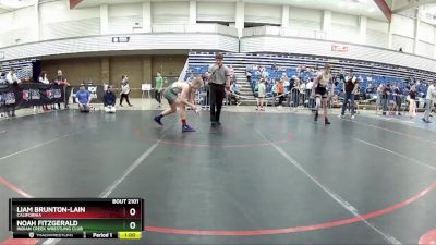 149 lbs Champ. Round 1 - Noah Fitzgerald, Indian Creek Wrestling Club vs Liam Brunton-Lain, California