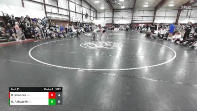 150 lbs Round 3 (8 Team) - Hunter Ashworth, Millard vs Brody Rhoades, Uintah