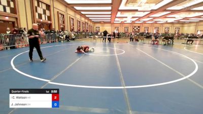 105 lbs Quarterfinal - Catori Watson, Me vs Janelly Johnson, Oh