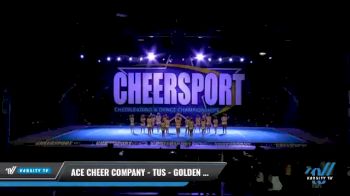 ACE Cheer Company - TUS - Golden Spears [2021 L2 Youth - Small - A Day 1] 2021 CHEERSPORT National Cheerleading Championship