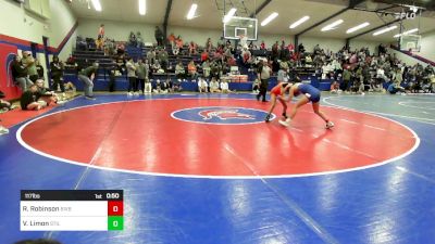 117 lbs Consi Of 4 - Riley Robinson, Bixby HS Girls vs Victoria Limon, Stilwell Public Schools