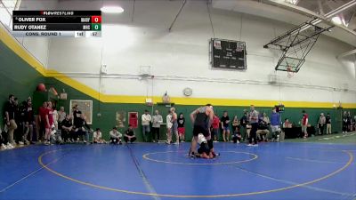 120 lbs Cons. Round 1 - Rudy Otanez, Middletown High School vs Oliver Fox, Marysville