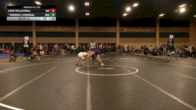 133 lbs Rd Of 16 - Luke Willochell, Wyoming vs Derrick Cardinal, South Dakota State