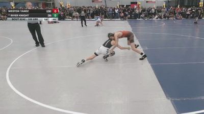105 lbs Champ. Rd Of 32 - Weston Yanez, Gun Smoke Wrestling Club vs River Knight, Sanderson Wrestling Academy