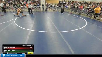 138 lbs Champ. Round 2 - Sawyer Cash, OK vs Joshua Alter, FL