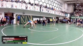 150 lbs Cons. Round 6 - Beau Nezbeth, Louisville vs Giovanni Duniec, Padua Franciscan (Parma)