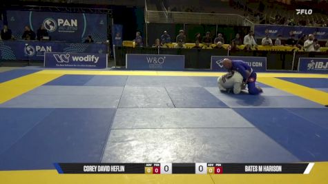 Bates M Harison vs Corey David Heflin 2026 Pan Jiu Jitsu IBJJF Championship