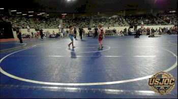 55 lbs Consi Of 8 #1 - Dax Whittington, Duncan Demon Wrestling vs Micah Upmann, Warrior Trained Wrestling Club