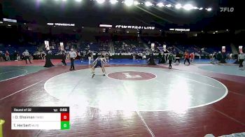 144 lbs Round Of 32 - Owen Sheiman, Fairfield Warde vs Tanner Herbert, Milford [NH]