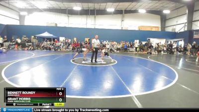 75 lbs Cons. Round 1 - Grant Morris, Hawk Wrestling Club vs Bennett Roundy, Idaho Gold