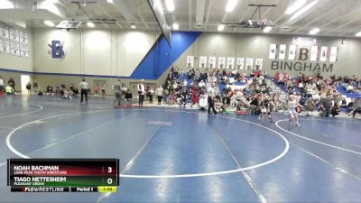 79 lbs Champ. Round 2 - Tiago Nettesheim, Pleasant Grove vs Noah Bachman, Lone Peak Youth Wrestling