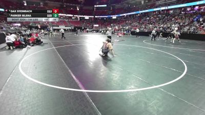 144 lbs Cons. Quarters - Parker Mlsna, Cashton vs Dax Steinbach, Cornell/Gilman/Lk. Holcombe