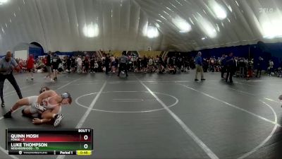 140 lbs Round 1 (8 Team) - Isaac Day, DWA vs Clay Becker, Rogue WC