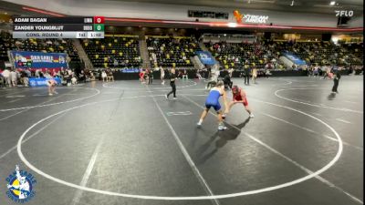 150 lbs Cons. Round 4 - Zander Youngblut, Don Bosco vs Adam Bagan, Linn-Mar