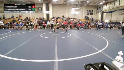 165 lbs Consi Of 8 #2 - Grady Kiley, Holliston vs Joshua Davis-Visneau, Southwick-Tolland