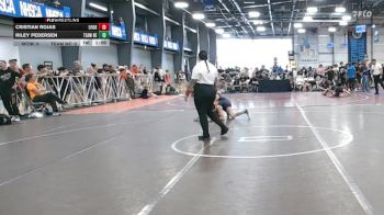 106 lbs Rr Rnd 1 - Cristian Rojas, 5forty Brawlers vs Riley Pedersen, Team Nebraska