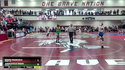 120 lbs Quarters & 1st Wb (16 Team) - Kye Young, Dublin vs Silas Mills, Trion