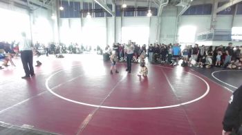 46 lbs Round Of 16 - Knox Pohle, Rough House vs Allie Brasfield, Bear WC
