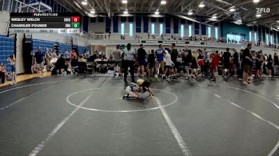 48 lbs Round 3 (4 Team) - Chandler Pounds, Slate WA vs Wesley Welch, Creeks Wrestling