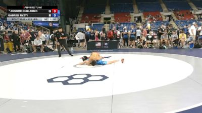 113 lbs Cons. Rd Of 64 - Ausome Guillermo, California vs Gabriel Ryzyi, Michigan
