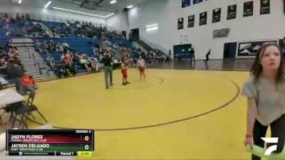 100-100+ Round 2 - Jadyn Flores, Powell Wrestling Club vs Jayden Delgado, Cody Wrestling Club