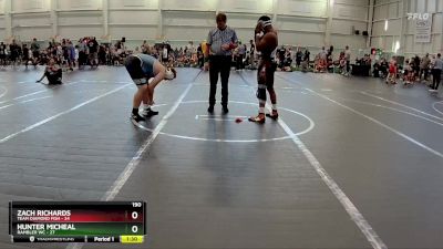 190 lbs Round 1 (6 Team) - Zach Richards, Team Diamond Fish vs Hunter Micheal, Rambler WC