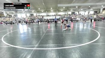 85 lbs Cons. Round 2 - Zane Smith, Stars Wrestling Club vs Jace Hawkins, Blackman Wrestling Club