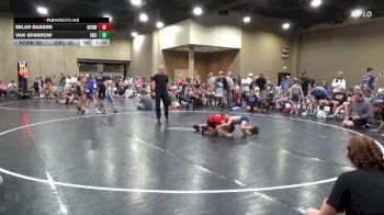 60 lbs Round 5 (6 Team) - Van Sparrow, Elevate WC vs Milan Bassiri, NC National Team White