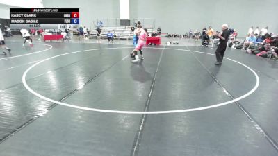 144 lbs Kasey Clark, Ohio Gray vs Mason Basile, Florida