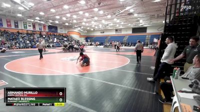 165 lbs Cons. Round 2 - Armando Murillo, North Central (IL) vs Mataeo Blessing, Elmhurst University