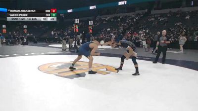 157 lbs 3rd Place - Roman Arakelyan, Birmingham (LA) vs Jacob Perez, Everett Alvarez (CC)
