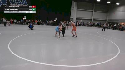 165 lbs Cons. Rd Of 16 - Carter Mayes, Patton Trained WC vs Luke Manghisi, Florida