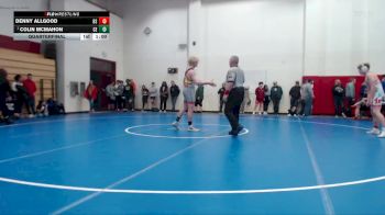 175 lbs Quarterfinal - Colin McMahon, Columbus East vs Denny Allgood, Bloomington South