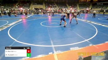 125 lbs Round Of 16 - Brody Warrick, Sebolt Wrestling Academy vs Malachi Puckett, Team Minion (GA)