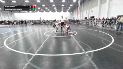 145 lbs Consi Of 32 #1 - Sley Young, AR vs Andrew Alexander, NC