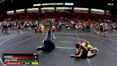 84 lbs Cons. Round 3 - Rj Scott, Crestwood Elite vs Owen Hixson, SILO