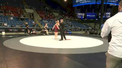 124 lbs Cons 4 - Emma Bacon, PA vs Franky Groom-Frey, WI