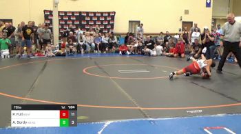 75 lbs Rr Rnd 1 - Parker Full, K8 Mat Assassins Red vs Adam Gordy, K8 Team Round-Up