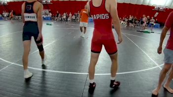 144 lbs Round 2 (8 Team) - Jack Akkerman, Wisconsin Rapids vs Tyler Becker, Oswego