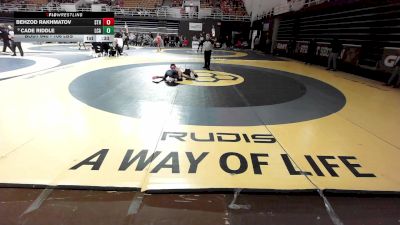 106 lbs Consi Of 8 #1 - Behzod Rakhmatov, St. Thomas vs Cade Riddle, Lakeway Christian