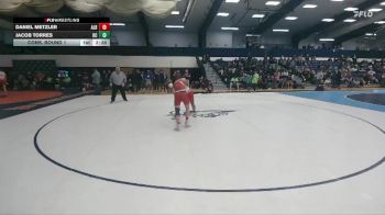 141 lbs Cons. Round 1 - Jacob Torres, Kings vs Daniel Metzler, Albright