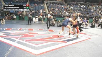 8A - 126 lbs Cons. Semi - Andi Wright, Hoke County High School vs Mackenzie Sivulka, Millbrook