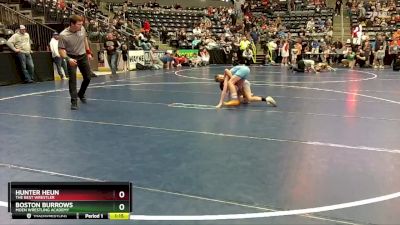 85 lbs 7th Place Match - Boston Burrows, Moen Wrestling Academy vs Hunter Heun, The Best Wrestler