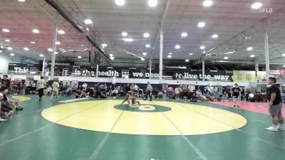 102 lbs Quarterfinal - Sahlem Ortiz, Grit Mat Club Red - HSC vs Dylan Deck, Apache - HSC