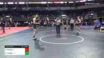 155 lbs Consolation - Claude Moates, F-5 Grappling vs Colton Lovejoy, Laconia Youth Wrestling Club