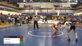 145 lbs Semifinal - Mike Trainor, Octorara vs Ryan Garvick, Central Dauphin