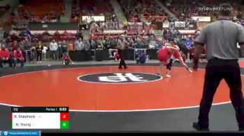 115 lbs Cons. Round 1 - Nexy Young, Wellington vs Rylee Shepherd, Eureka