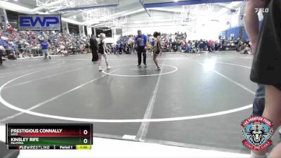 80-85 lbs Quarterfinal - Prestigious Connally, Hays vs Kinsley Rife, Palmyra